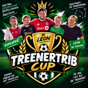 TreenertribCup: Leon grijpt de macht, Bassie krijgt gratis trainersadvies en drie ballen zijn nog altijd spoorloos!